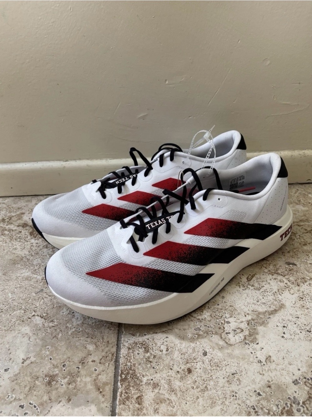 ADIDAS NCAA Adizero EVO SL Texas Tech Red Raider JQ4569 Men's 15